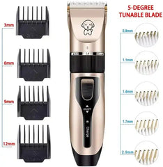 Pet Hair Clipper Trimmer | Cat Dog Grooming Electric Shaver Kit