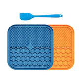 Slow Feeder Lick Mat for Dogs & Cats with Spatula | Calming Treats for Pets