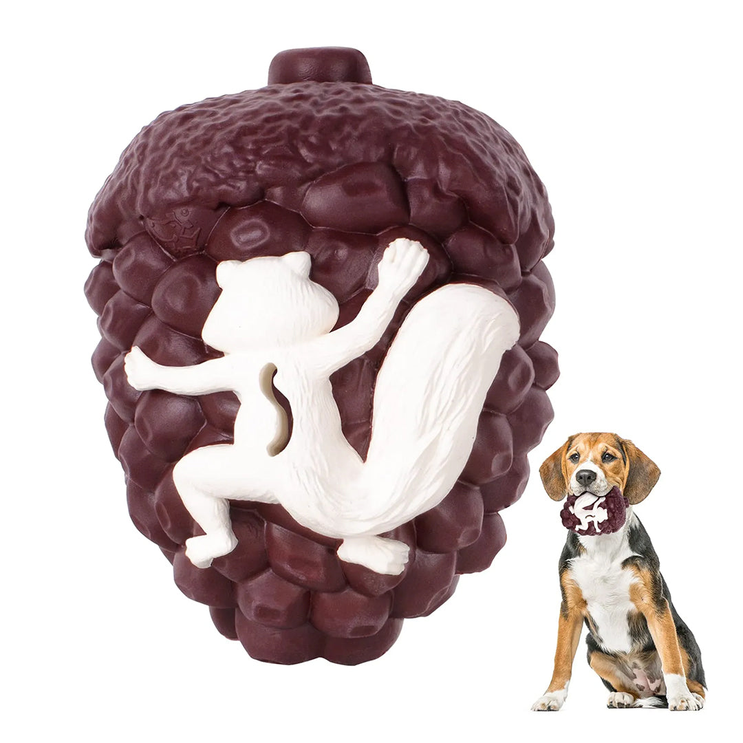 PetBuds Pine Cone Dog Toy for Aggressive Chewer | Pine Cone Design Chew Toy