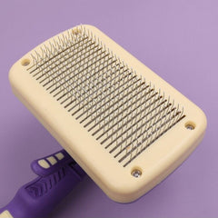 PetBuds Pet Cleaning Slicker Brush for Dogs and Cats | Pet Grooming Brush