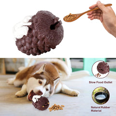 PetBuds Pine Cone Dog Toy for Aggressive Chewer | Pine Cone Design Chew Toy