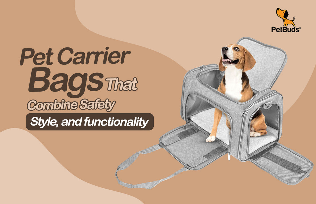 Pet Carrier Bags That Combine Safety, Style, and Functionality