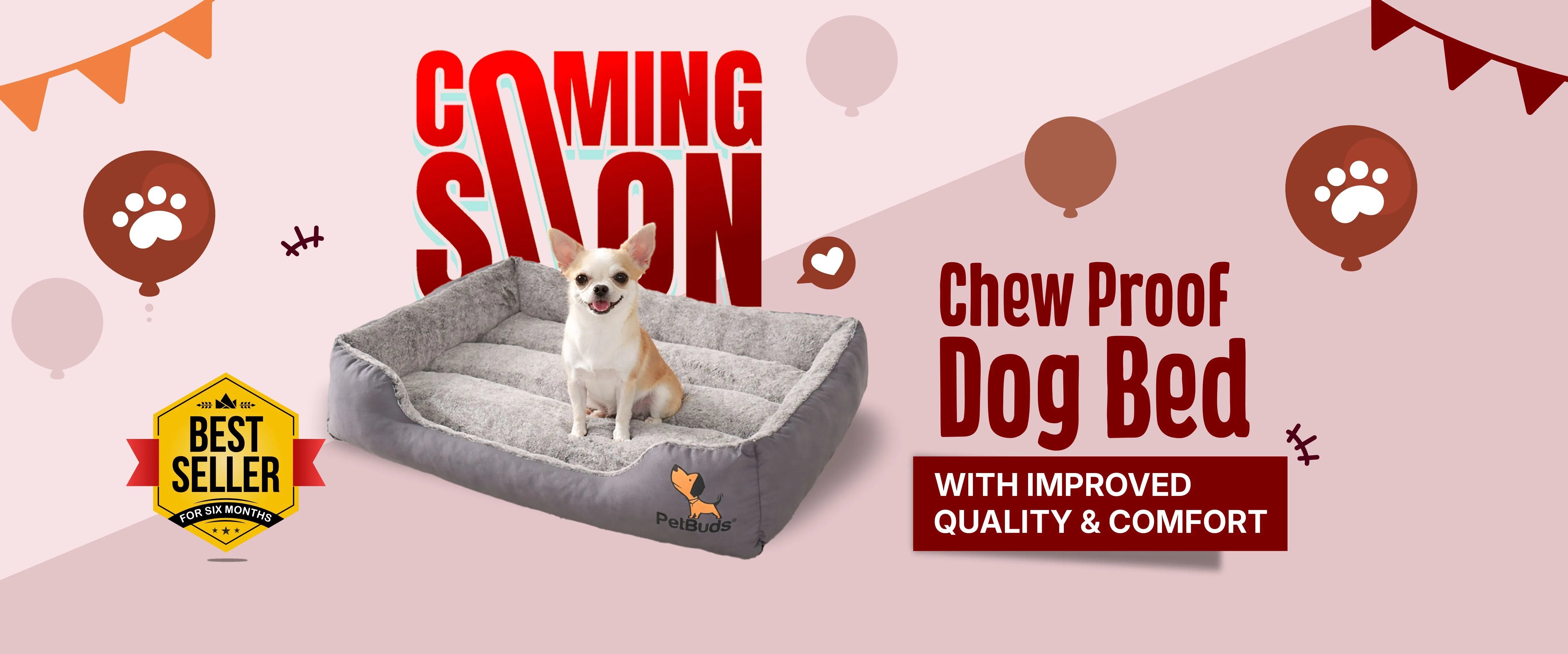 Chew Proof Deg Bed With Improved Quality & Comfort - PetBudUK