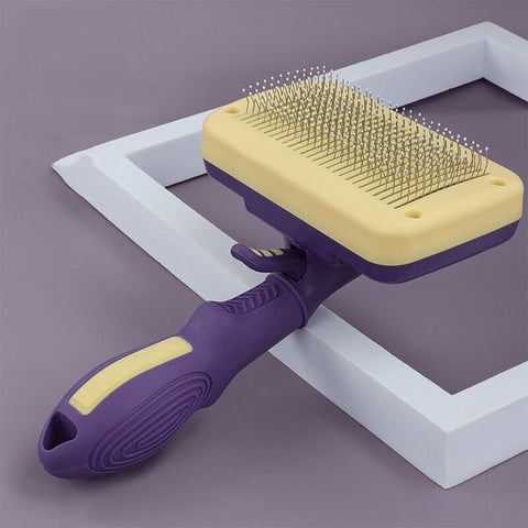 Slicker Brush For Dogs & Cats | Grooming Brush For Comfortable & Gentle Experience