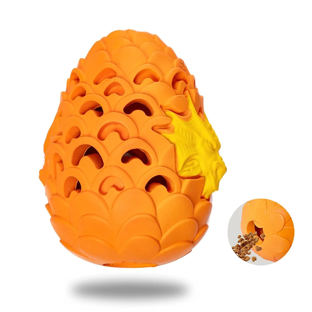 PetBuds Indestructible Dragon Egg Dog Toys for Aggressive Chewers