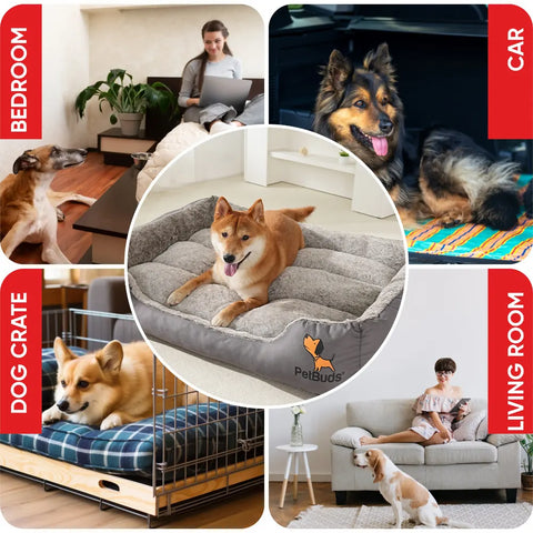 indestructable dog bed - Chew Proof Deg Bed - PetBudUK