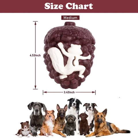 PetBuds Pine Cone Dog Toy for Aggressive Chewer | Pine Cone Design Che PetBuds Pine Cone Dog Toy for Aggressive Chewer | Pine Cone Design Che